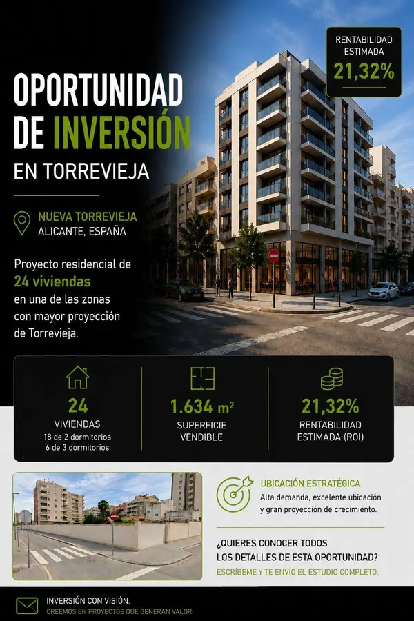 Land in Torrevieja, Alicante, €950,000 — photo 2