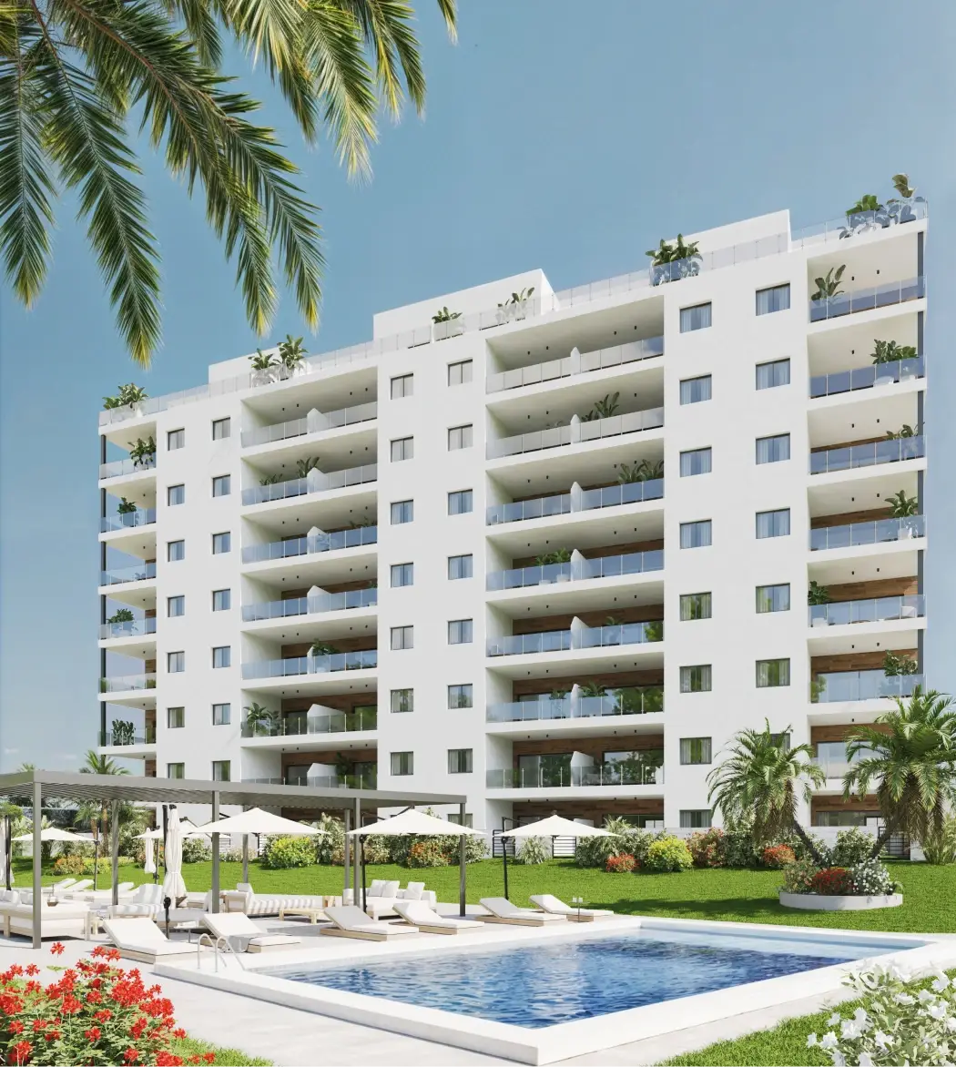 Apartment with 2 bedrooms in Benidorm, Alicante, €349,000