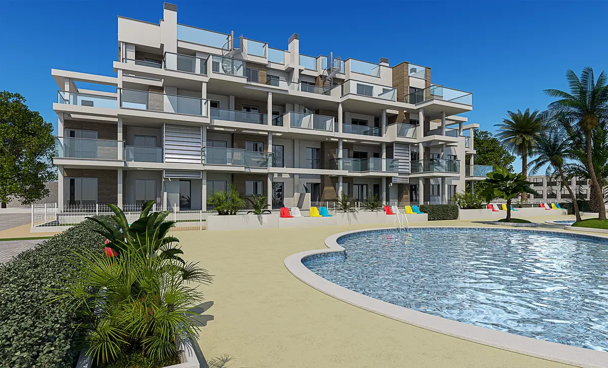Penthouse with 3 bedrooms in Dénia, Alicante, €489,000