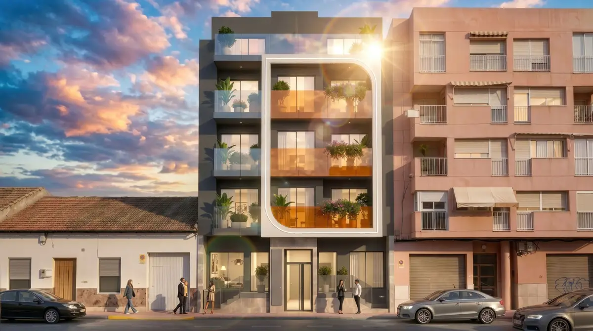 Apartment with 2 bedrooms in Guardamar del Segura, Alicante, €215,000
