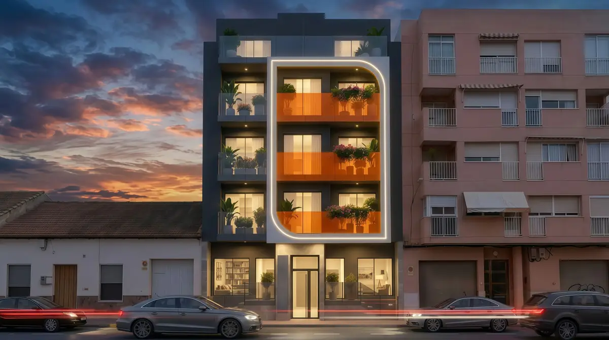 Penthouse with 2 bedrooms in Guardamar del Segura, Alicante, €315,000