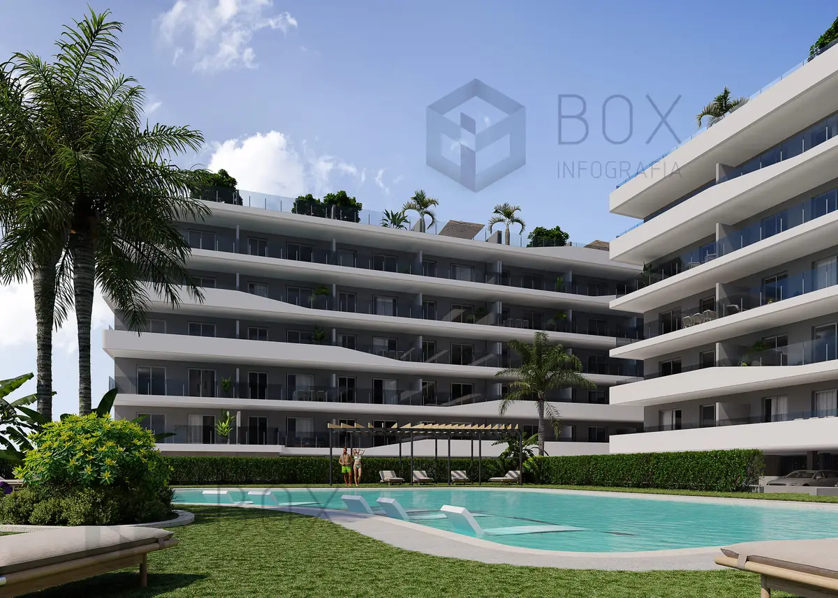 Penthouse with 2 bedrooms in Santa Pola, Alicante, €420,000