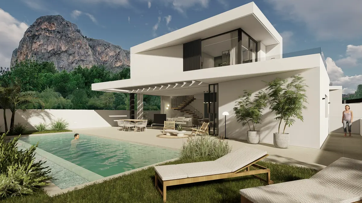 Detached with 3 bedrooms in Polop, Alicante, €755,000