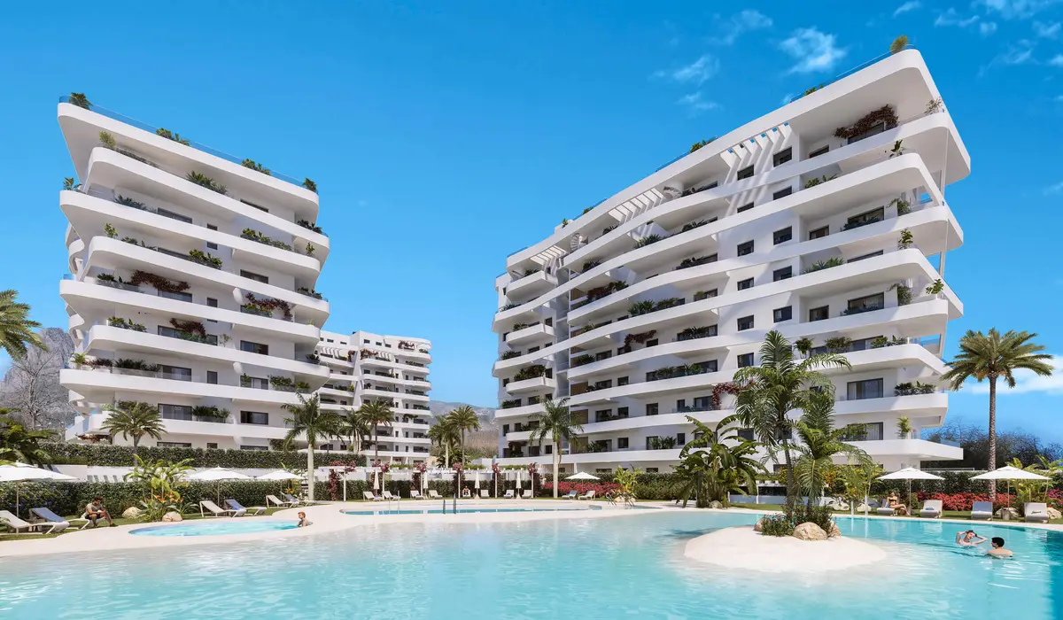 Apartment with 2 bedrooms in Villajoyosa, Alicante, €453,000
