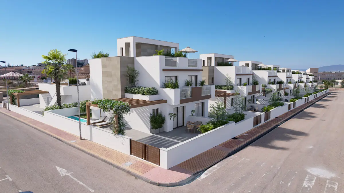 Townhouse with 3 bedrooms in Mazarrón, Murcia, €287,000