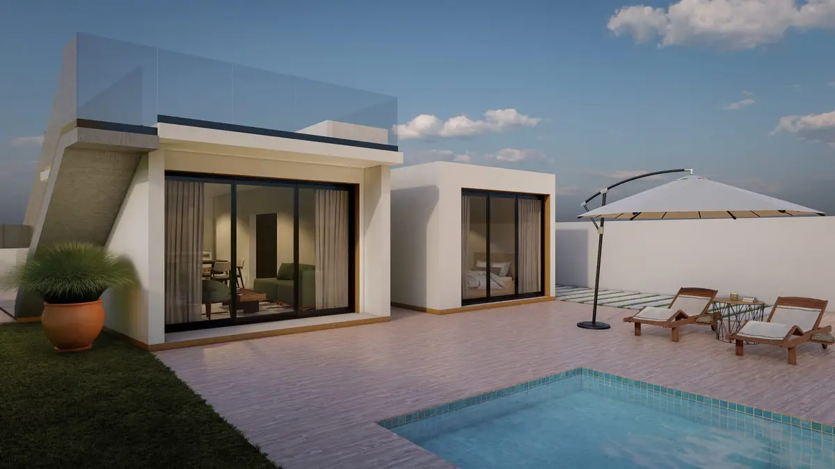 Detached with 3 bedrooms in Las Casicas, Murcia, €360,000