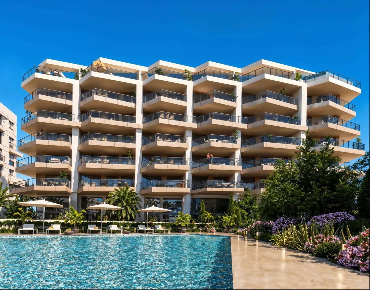 Penthouse with 2 bedrooms in Villajoyosa, Alicante, €640,000