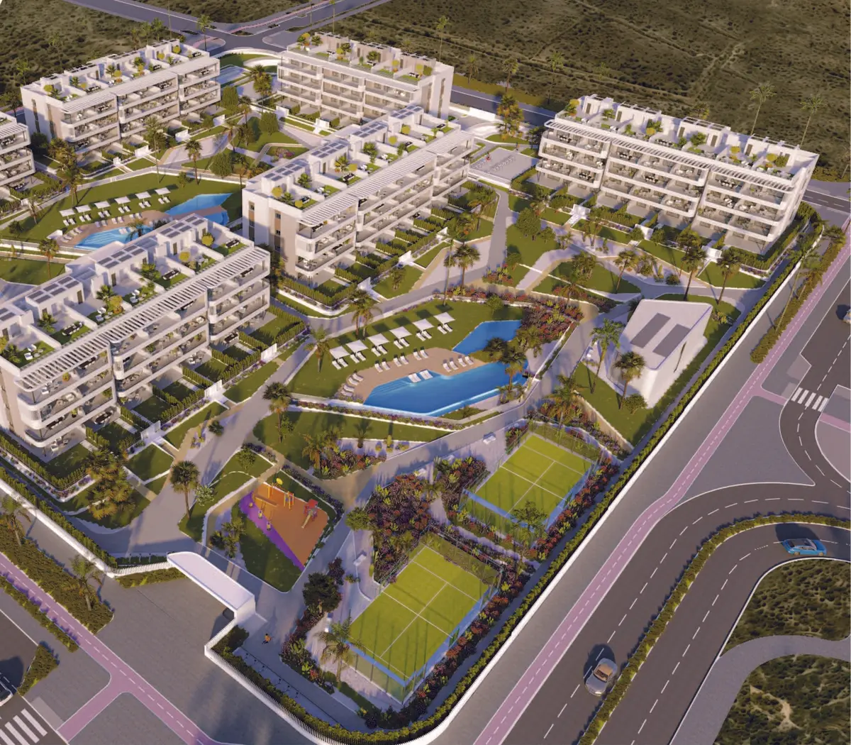 Apartment with 2 bedrooms in Torrevieja, Alicante, €345,000