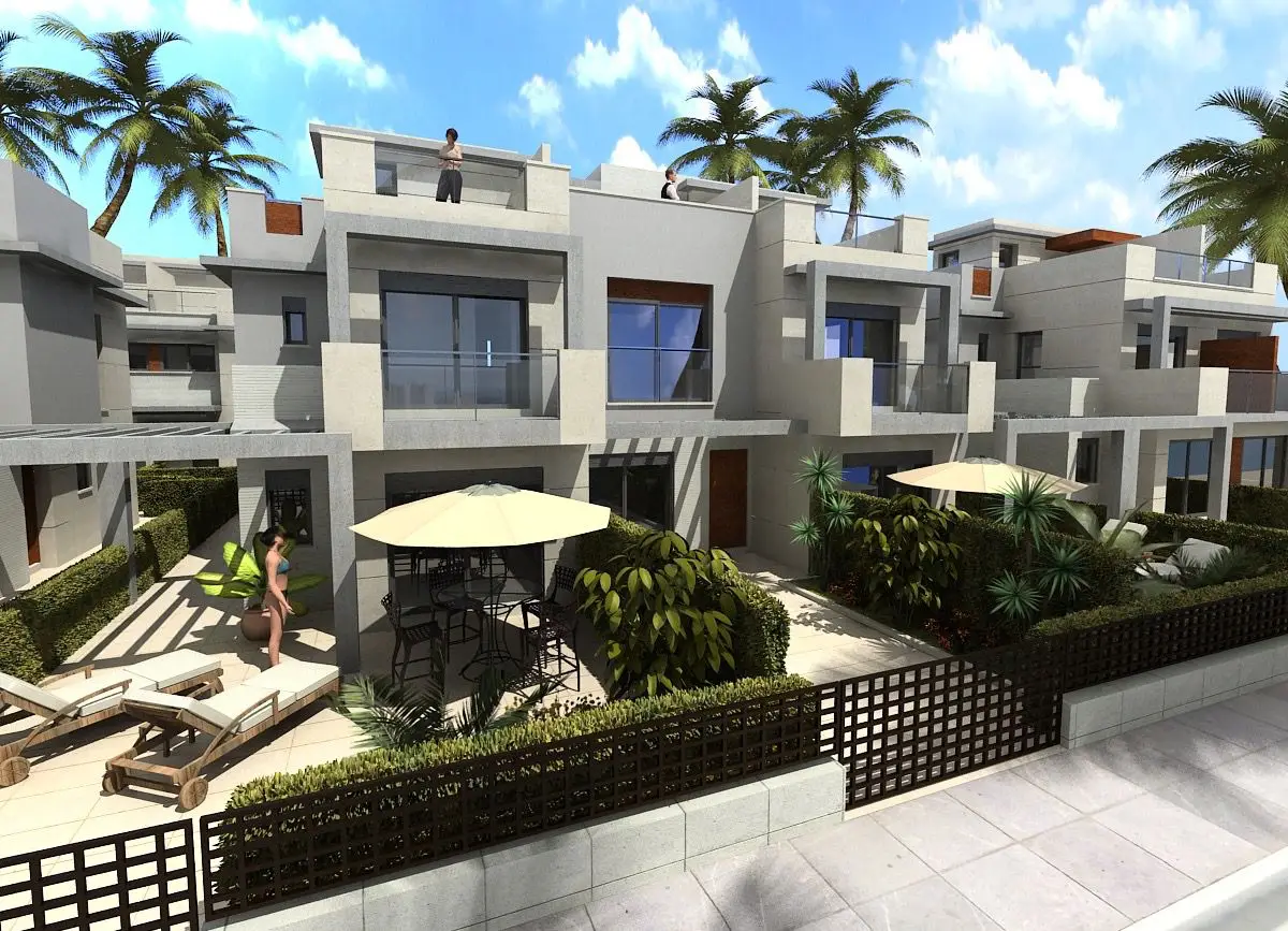 Townhouse with 3 bedrooms in Puerto de Mazarrón, Murcia, €294,000