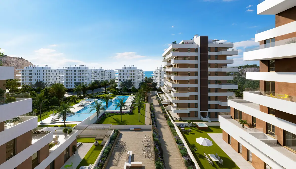 Apartment with 2 bedrooms in Villajoyosa, Alicante, €402,000