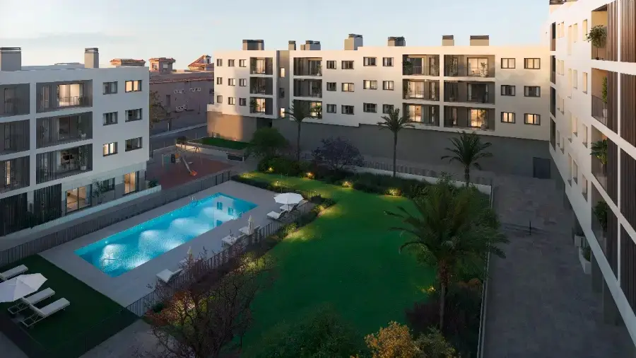 Apartment with 3 bedrooms in Alicante (alacant), Alicante, €291,500