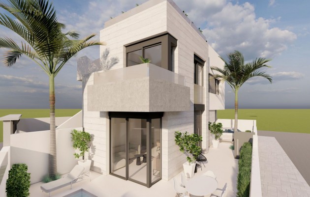 Bungalow - New Build - Pilar de la Horadada - pueblo