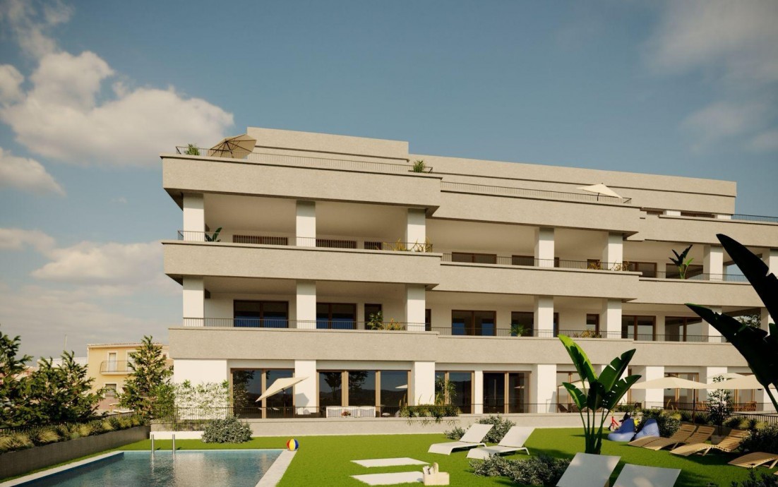 New Build - Apartment - Hondón de las Nieves - Pueblo