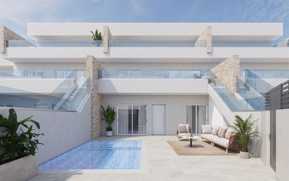 New Build - Bungalow - Pilar de la Horadada - Zona Pueblo