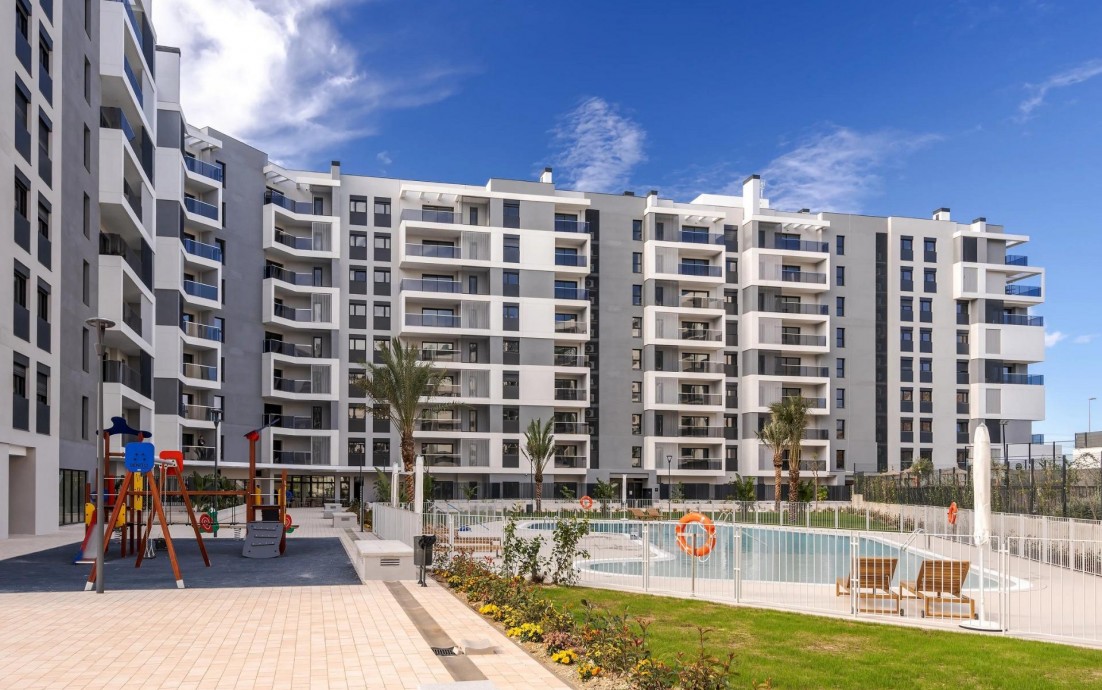 New Build - Ground floor apartment - Alicante - PAU 1
