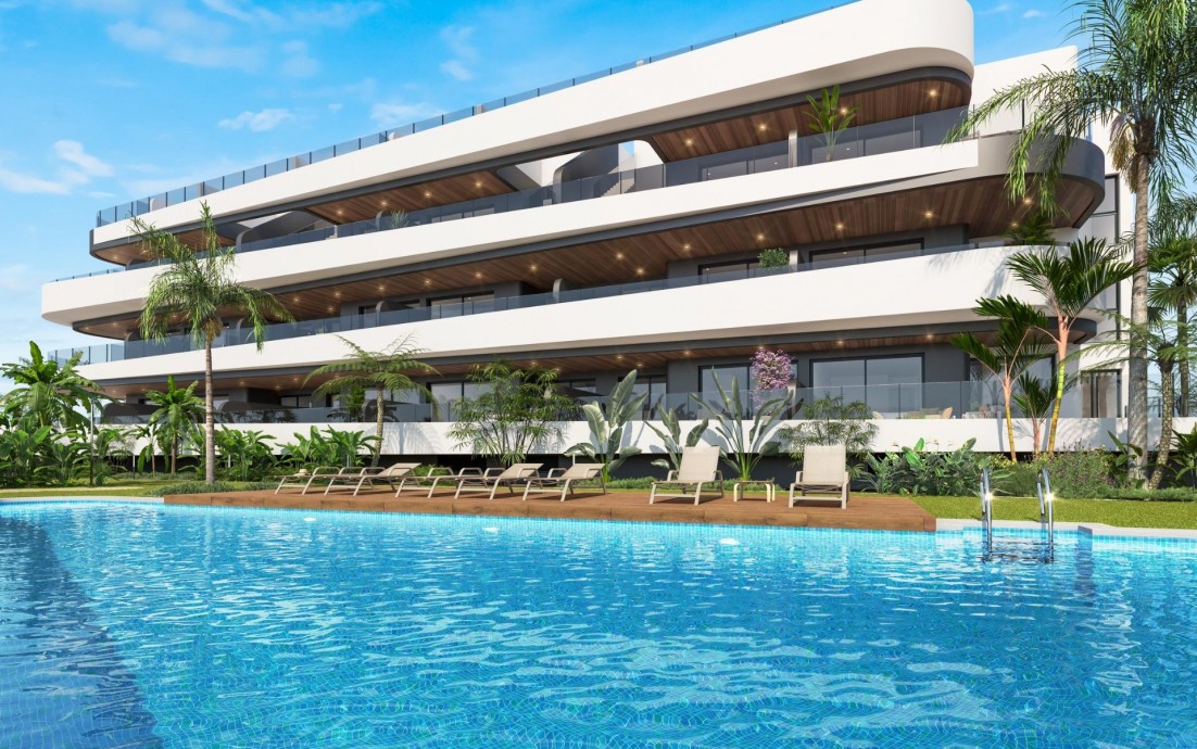 New Build - Ground floor apartment - Los Alcázares - Serena Golf