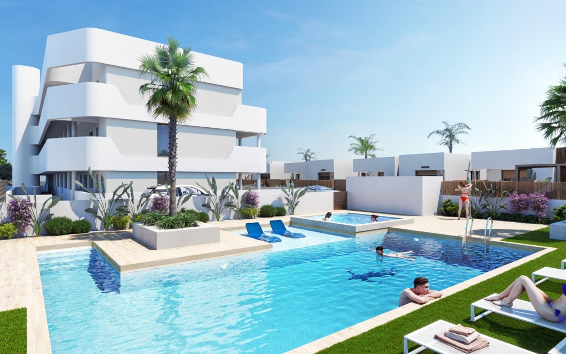New Build - Ground floor apartment - Los Alcázares - Serena Golf