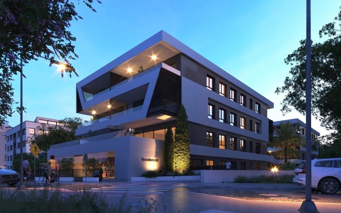 New Build - Ground floor apartment - San Juan Alicante - Nou Nazareth