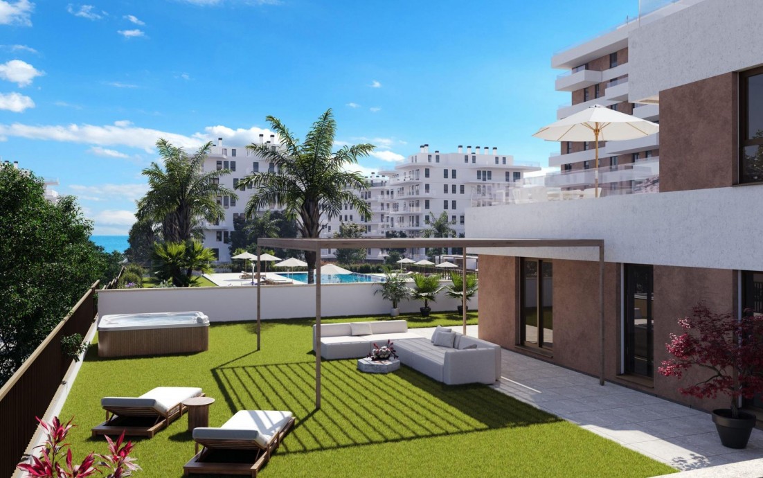 New Build - Ground floor apartment - Villajoyosa - Playa del Torres