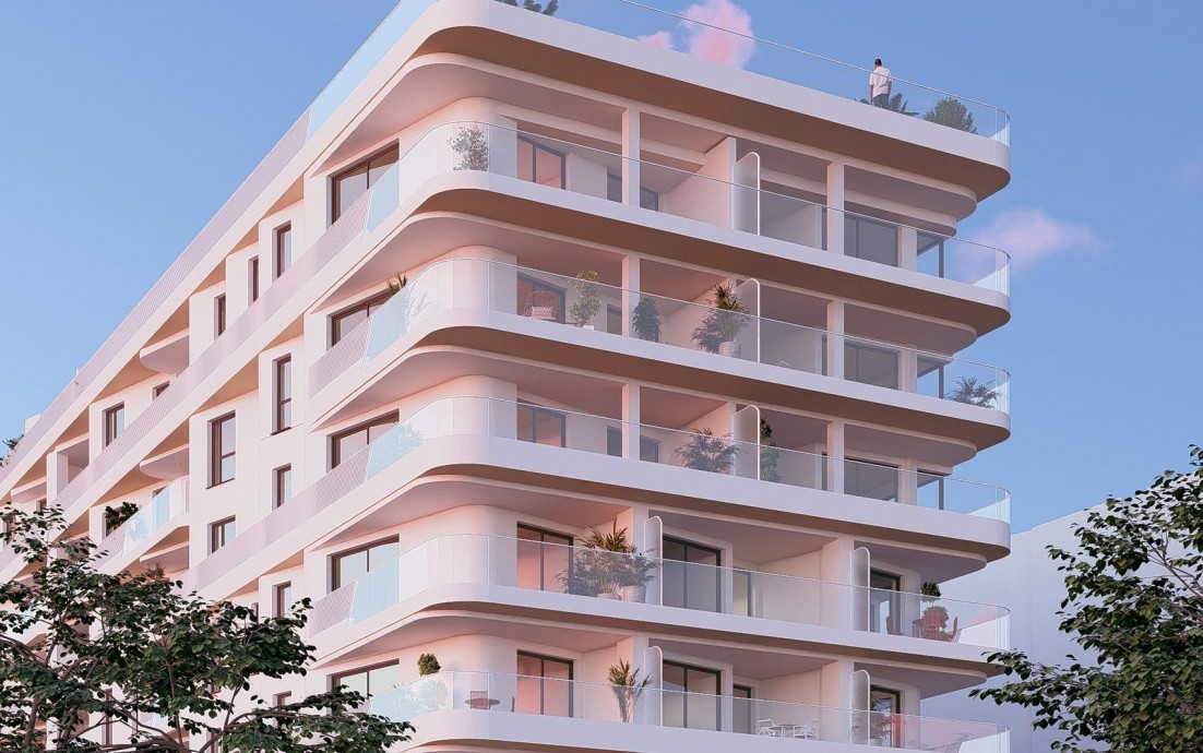 New Build - Ground floor apartment - Villajoyosa - Tellerola