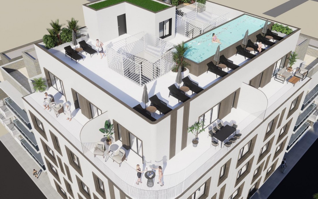 Nieuwbouw - Appartement - Torrevieja - El acequión