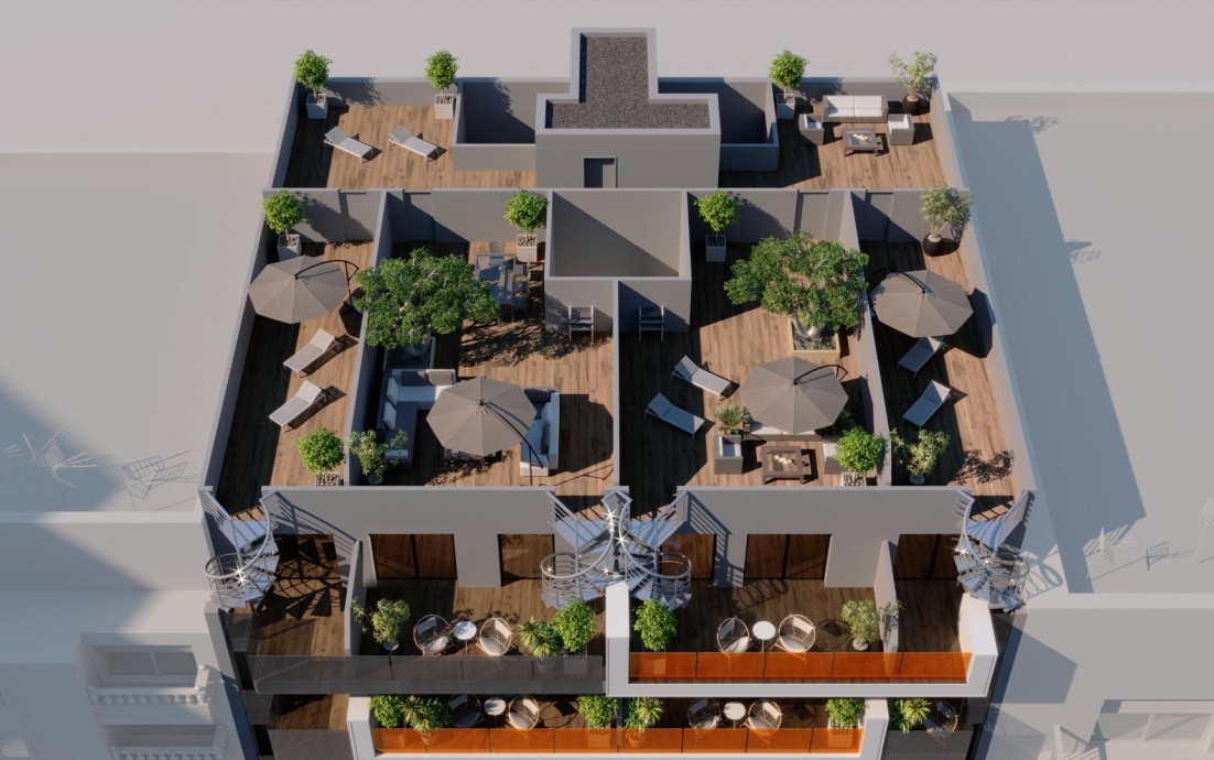 Nieuwbouw - Penthouse - Torrevieja - Centro