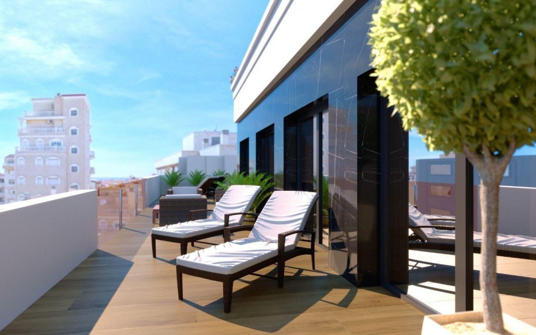 Nieuwbouw - Penthouse - Torrevieja - Parque de las Naciones