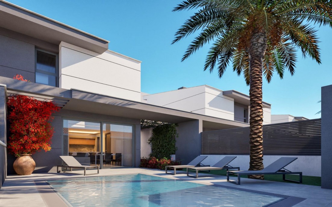 Nieuwbouw - Semidetached - Los Nietos - Los Nietos playa