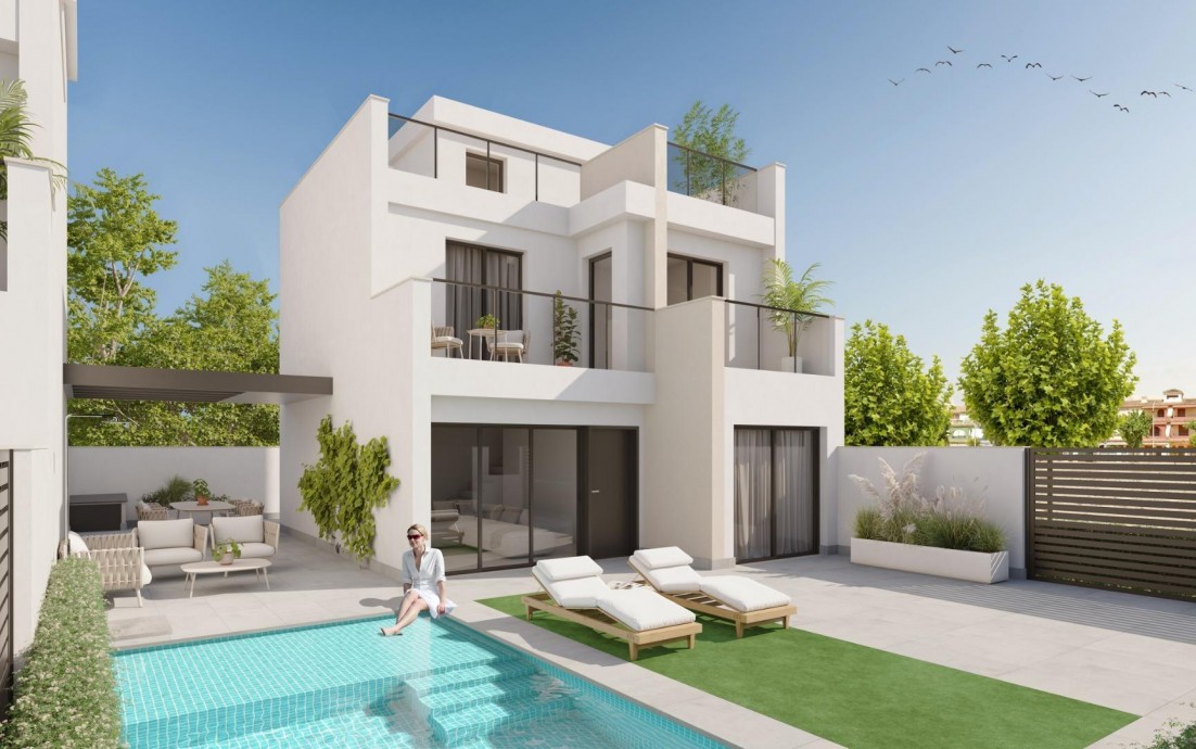 Nieuwbouw - Villa - Los Alcázares - Playa la Atascadera