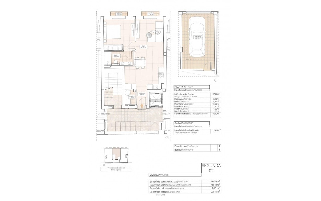 Nouvelle construction - Appartement - Hondón de las Nieves - Pueblo