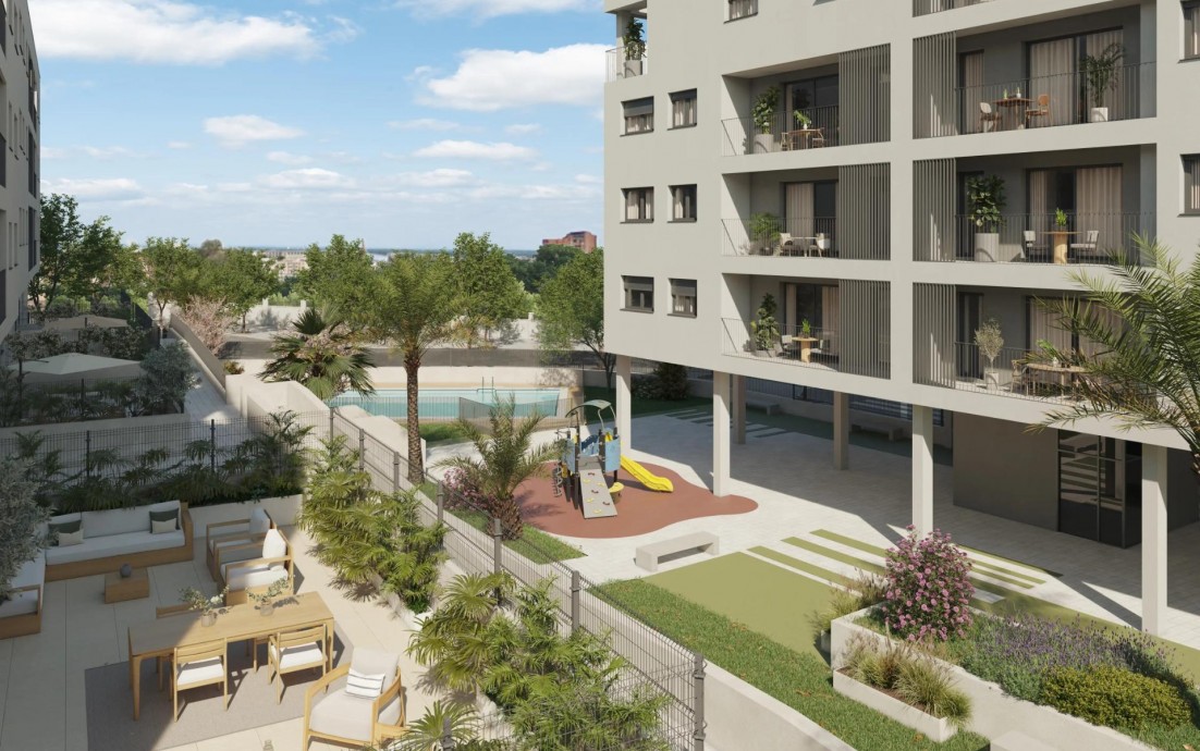 Nouvelle construction - Ground floor apartment - Alicante - San Agustín