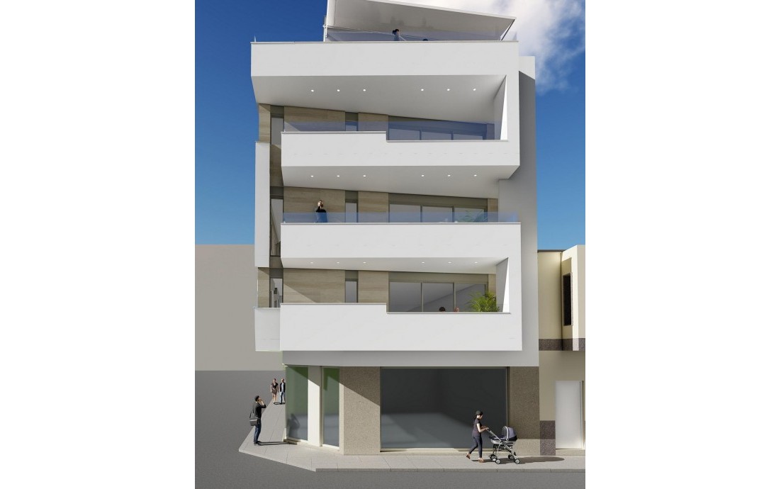 Nouvelle construction - Ground floor apartment - Torrevieja - Playa del Cura