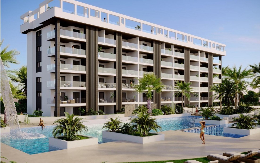 Nouvelle construction - Ground floor apartment - Torrevieja - Torreblanca