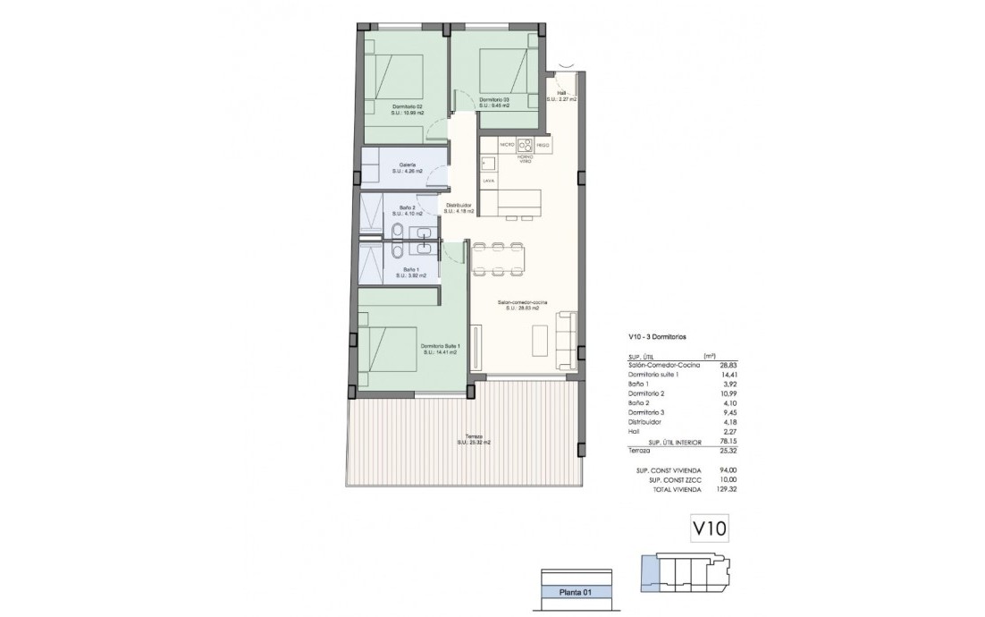 Nouvelle construction - Penthouses - Benijofar