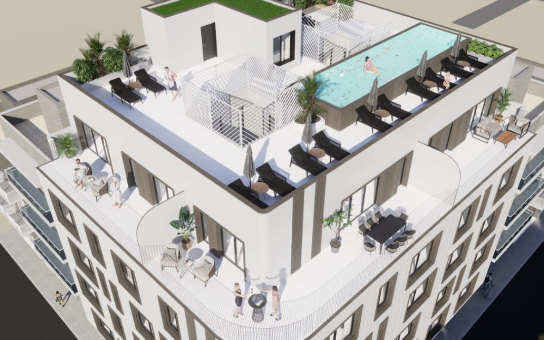 Nouvelle construction - Penthouses - Torrevieja