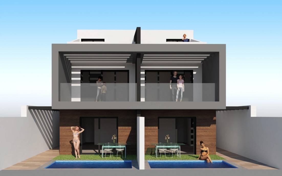 Nouvelle construction - Semidetached - San Javier - Santiago de la Ribera