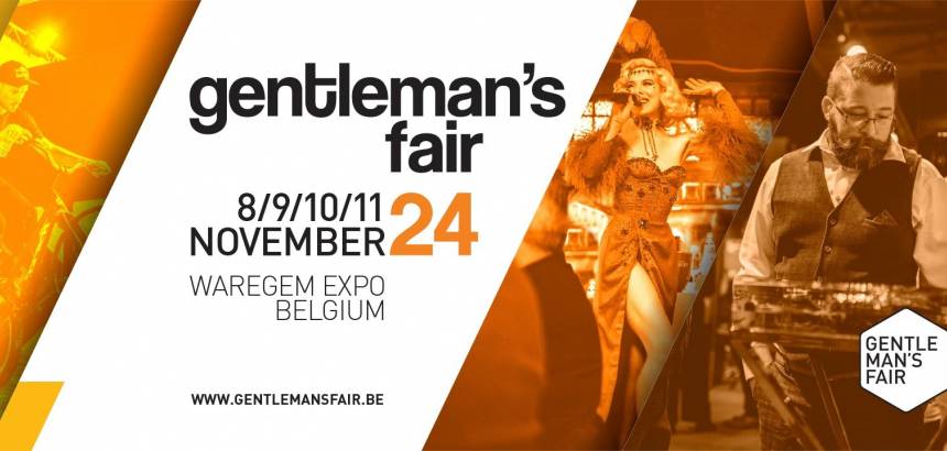  Registreer voor gratis toegang bij de Gentleman's Fair!