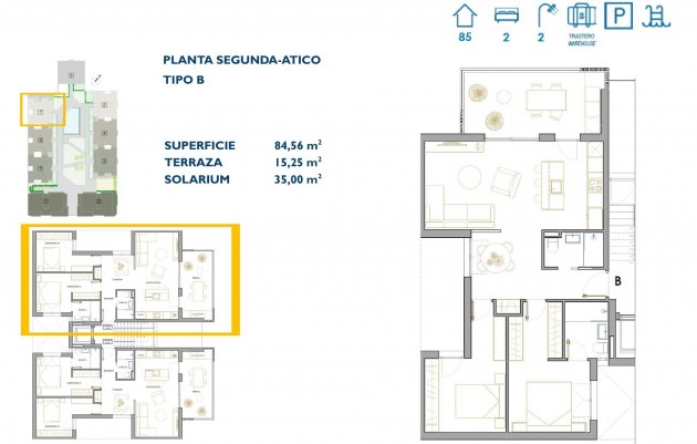 Nouvelle construction - Penthouse - San Pedro del Pinatar - Pueblo