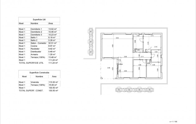 New Build - Villa - Pinoso - Lel