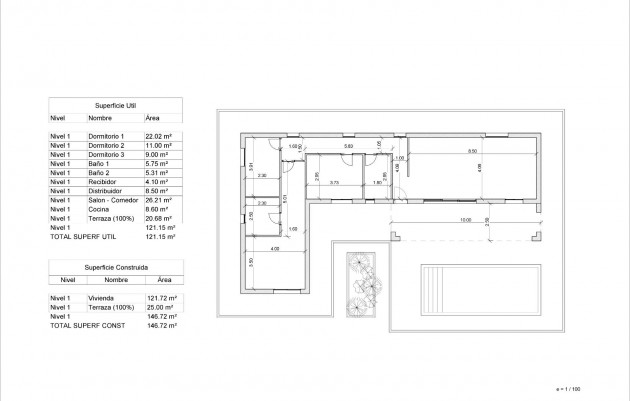 Nouvelle construction - Villa - Pinoso - Lel