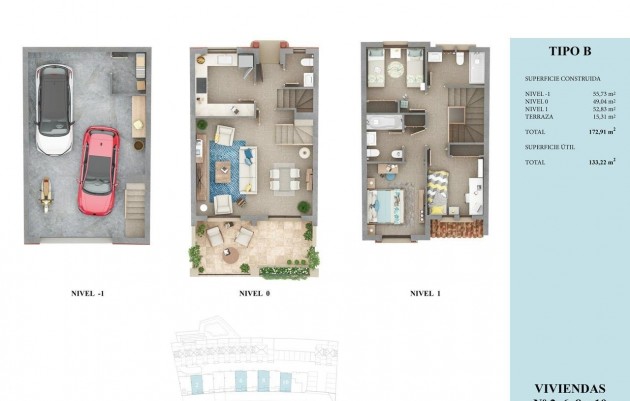 New Build - Town House - Almuñecar - Torrecuevas