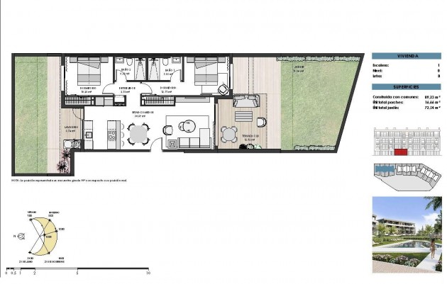 Nouvelle construction - Appartement - Torre Pacheco - Santa Rosalía