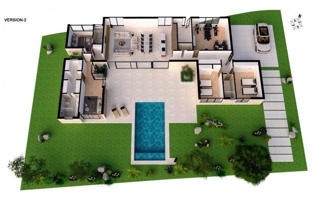 Nouvelle construction - Villa - Baños y Mendigo - Altaona Golf And Country Village