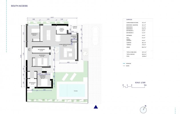 Nueva construcción  - Villa - Baños y Mendigo - Altaona Golf And Country Village