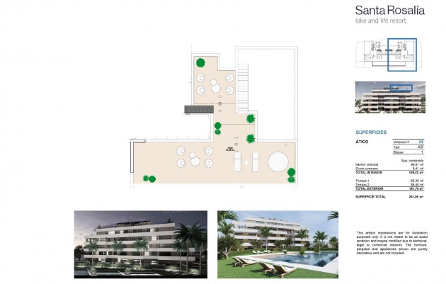 Nieuwbouw - Penthouse - Torre Pacheco - Santa Rosalia Lake And Life Resort