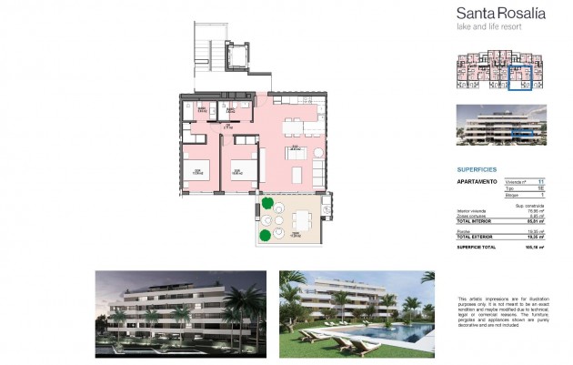 Nouvelle construction - Appartement - Torre Pacheco - Santa Rosalia Lake And Life Resort