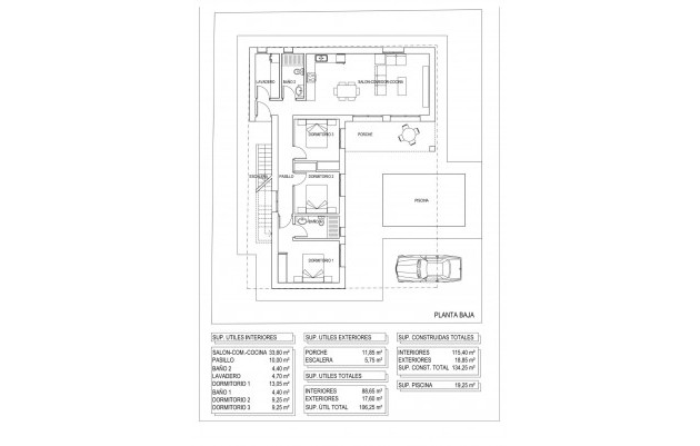 Nueva construcción  - Villa - Pinoso - Campo