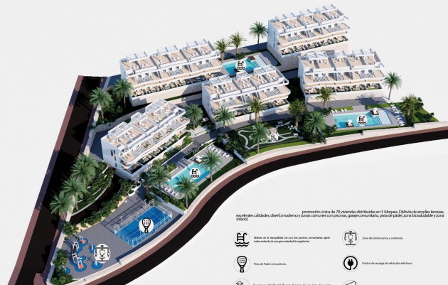 Nueva construcción  - Apartamento - Finestrat - Golf Piug Campana