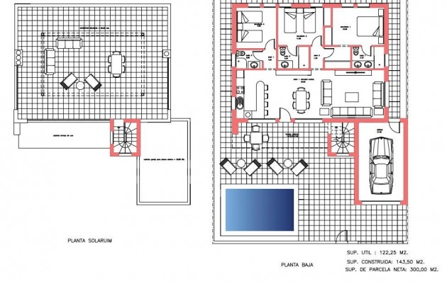 Nouvelle construction - Villa - Fuente Álamo - La Pinilla