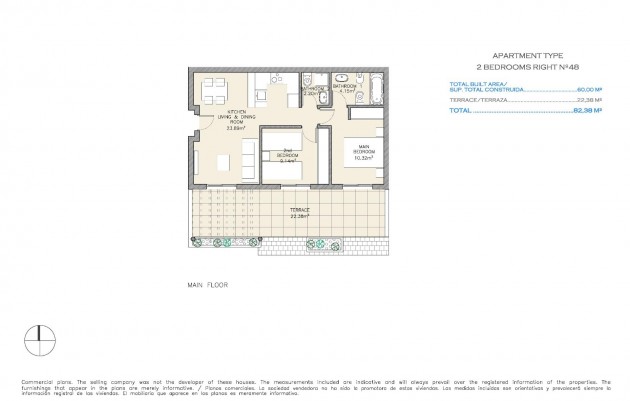 Nueva construcción  - Apartamento - Águilas - Collados